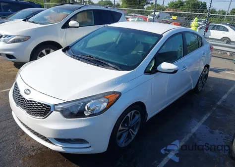2016 Kia Forte Ex from USA, damaged, VIN KNAFX4A80G5481444